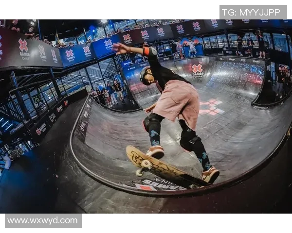 杭州滑板队在极限运动联赛中以50分稳居积分榜首位